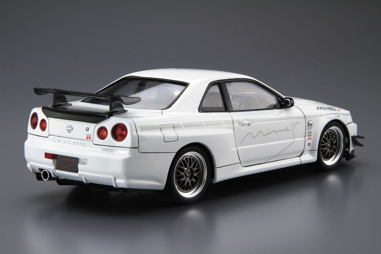 Aoshima 1/24 MineS Bnr34Skyline Gt-R 2002 Aoshima PLASTIC MODELS