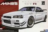 Aoshima 1/24 MineS Bnr34Skyline Gt-R 2002 Aoshima PLASTIC MODELS