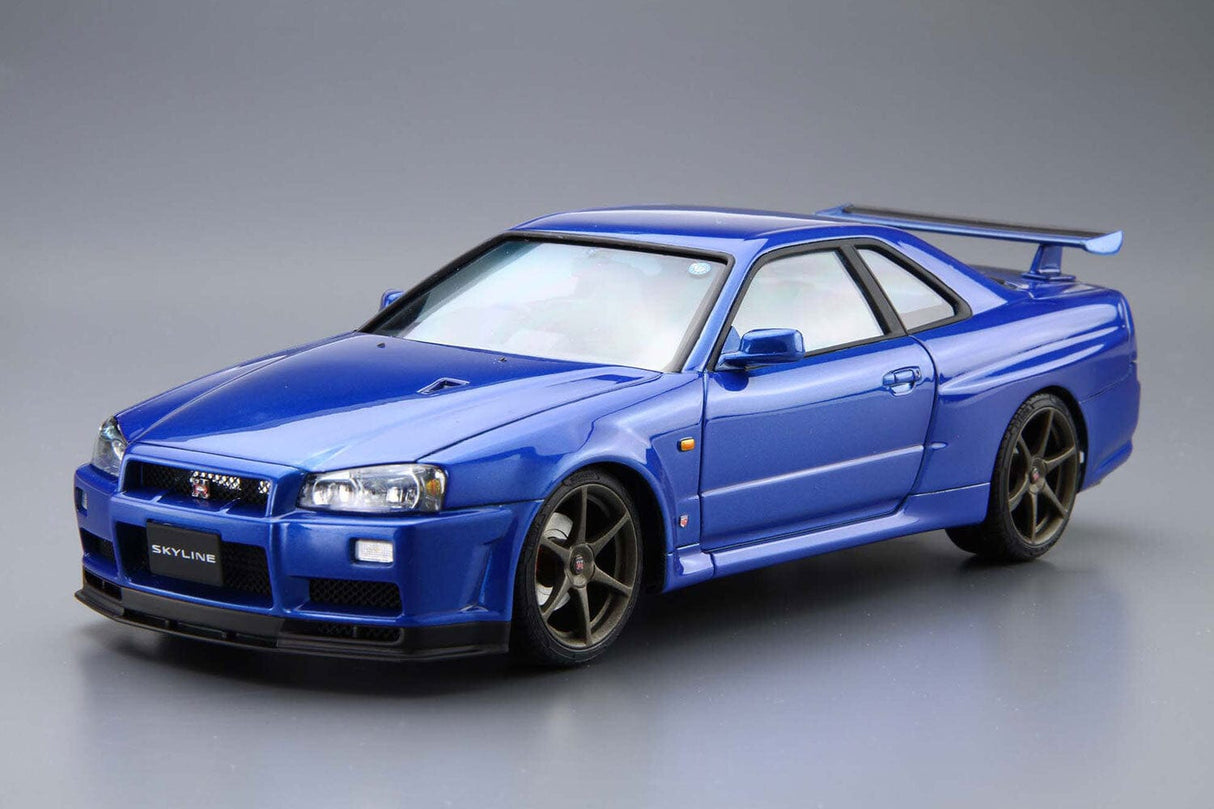 Aoshima 1/24 Nissan BNR34 Skyline GT-R V-SPEC II 2002 Aoshima PLASTIC MODELS