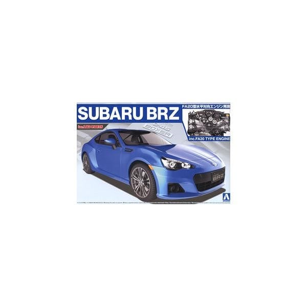 Aoshima 1/24 Subaru Brz 12 With Full Engine Detail Aoshima PLASTIC MODELS