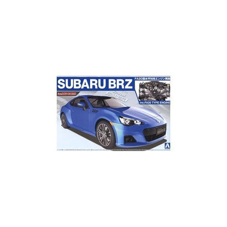Aoshima 1/24 Subaru Brz 12 With Full Engine Detail Aoshima PLASTIC MODELS