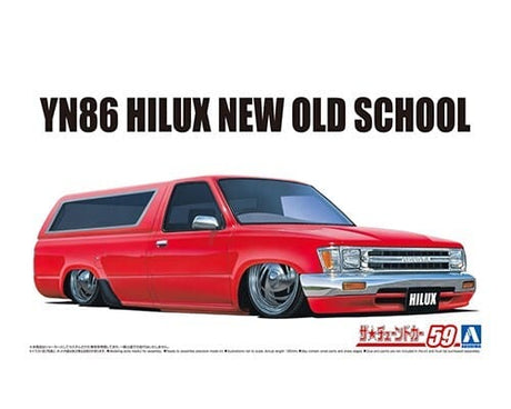 Aoshima 1/24 YN86 Toyota Hilux New Old School 1995 Aoshima PLASTIC MODELS