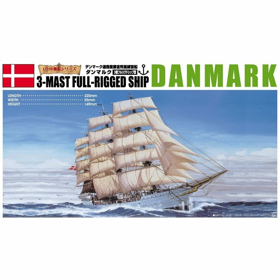 Aoshima 1/350 Denmark Aoshima PLASTIC MODELS