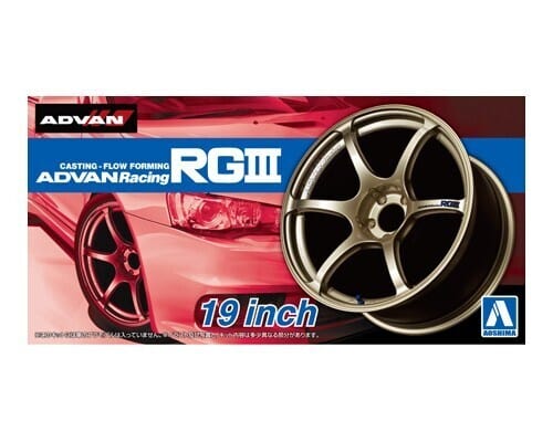 Aoshima A005329 1/24 Advan Racing RG3 19Inch Aoshima PLASTIC MODELS