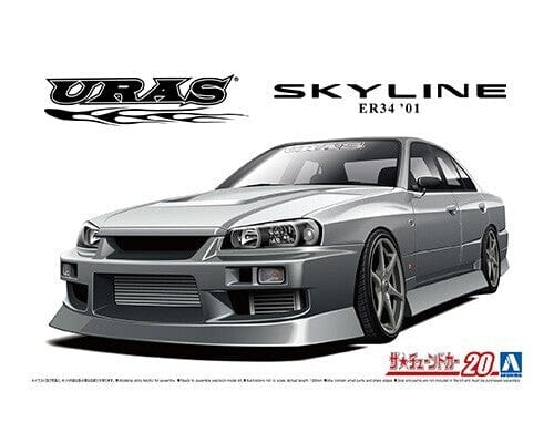 Aoshima A006134 1/24 Uras Er34 Skyline 25Gt-T 01 (Nissan) Aoshima PLASTIC MODELS