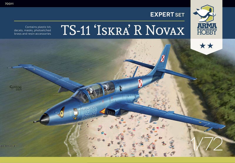 Arma Hobby 1/72 TS-11 Iskra R Novax Expert Set Plastic Model Kit [70011] - Hobbytech Toys