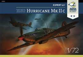 Arma Hobby 70035 1/72 Hurricane Mk IIc Expert Set Plastic Model Kit - Hobbytech Toys