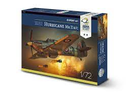 Arma Hobby 70042 1/72 Hurricane Mk IIb/c Expert Set Plastic Model Kit - Hobbytech Toys