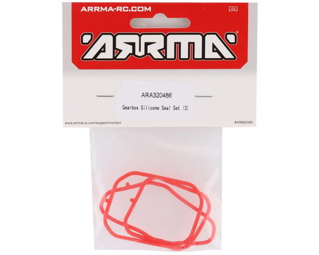 Arrma ARA320486 Gearbox Silicone Seal Set (3pcs) 8S BLX - Hobbytech Toys