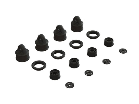 Arrma ARA330568 Shock Cap, Collar & Cartridge Set, 8S BLX, ARA330568 - Hobbytech Toys