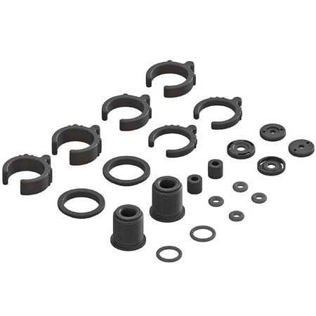 Arrma ARAC8940 Composite Shock Parts/ORing Set (2pcs), AR330451 Arrma RC CARS - PARTS