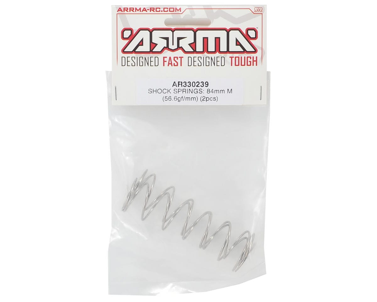 Arrma ARAC8948 Shock Spring 84mm M 56.6gf/mm (2pcs) AR330239 - Hobbytech Toys