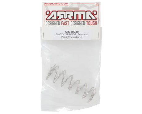 Arrma ARAC8948 Shock Spring 84mm M 56.6gf/mm (2pcs) AR330239 - Hobbytech Toys