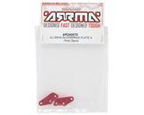 Arrma ARAC9363 Steering Plate A Aluminum Red (2pcs) AR340072 - Hobbytech Toys