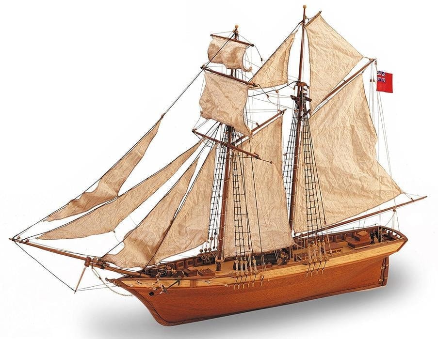 Artesania 18021 1/50 Schooner Scottish Maid Wood Model Ship Kit Artesania WOODEN MODELS