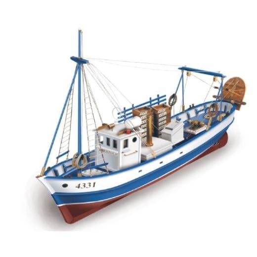 Artesania 20100 1/35 Mare Nostrum Trawler Wooden Ship Model Artesania WOODEN MODELS
