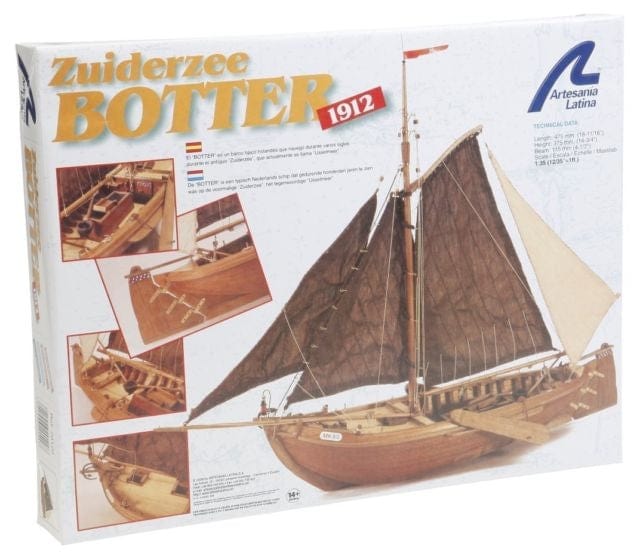 Artesania 22120 1/35 Fishing Ship Botter Wood Model Ship Kit Artesania WOODEN MODELS
