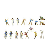 Artesania 22520F HMS Endeavour's Metal Figurines (set of 10) Unpainted Metal Ship Accessory - Hobbytech Toys