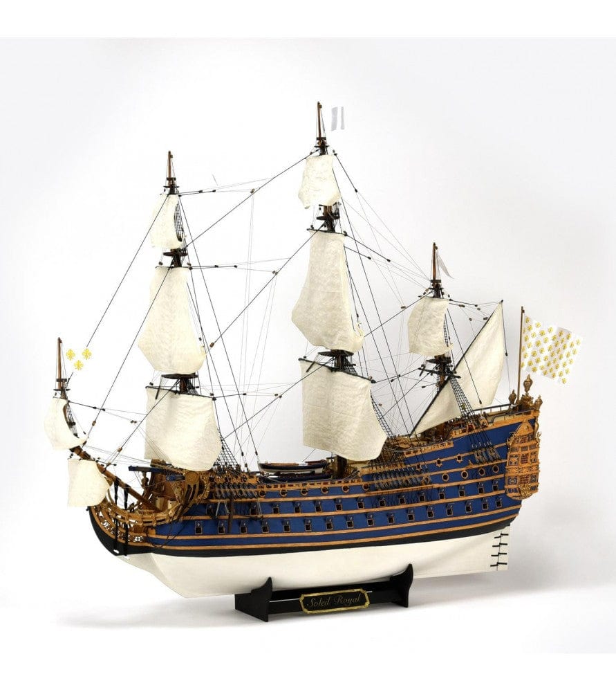 Artesania 22904 1/72 LE Soleil Royal Louis XIV Flagship With Figurines and Working Lights Wooden S - Hobbytech Toys