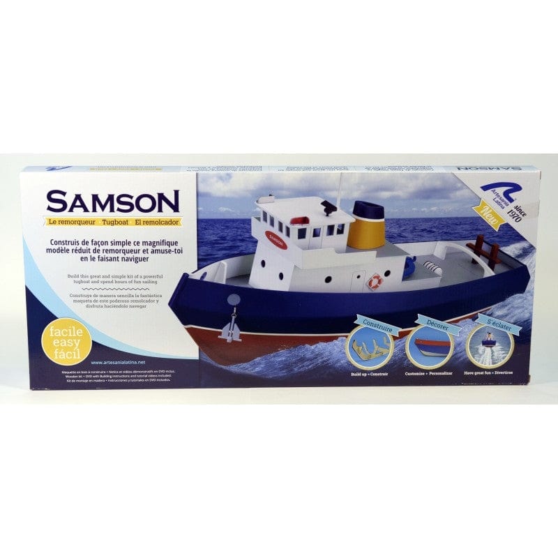 Artesania 30530 Samson RC Tugboat Kit - No Electronics Artesania WOODEN MODELS