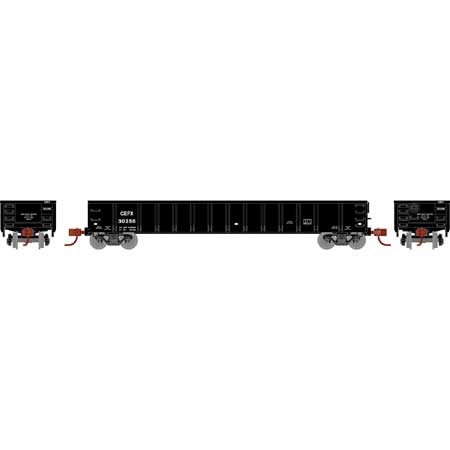 Athearn HO RTR 52ft Mill Gondola, CEFX #30258 - Hobbytech Toys