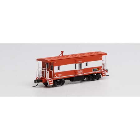 Athearn N Bay Window Caboose, Frisco #1733 - Hobbytech Toys