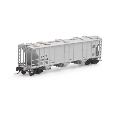 Athearn N PS-2 2893 3-Bay Covered Hopper, C&NW #95364 - Hobbytech Toys