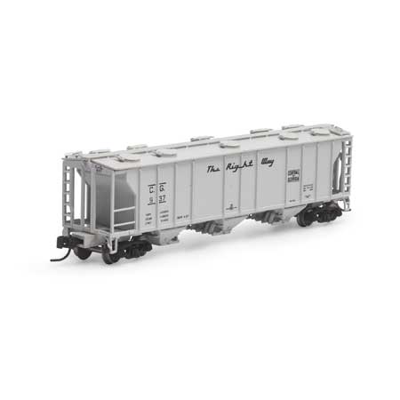 Athearn N PS-2 2893 3-Bay Covered Hopper, C of G #937 - Hobbytech Toys