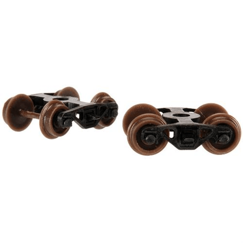Atlas 22060 N Roller Bearing Caboose Trucks - 1 Pair (No Couplers) - Hobbytech Toys