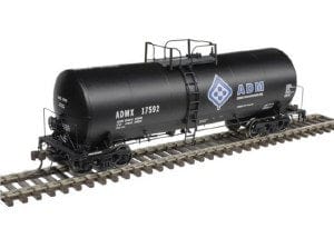 Atlas HO 17,600-Gallon Tank Car, ADM #17500 Atlas MRR TRAINS - HO/OO SCALE