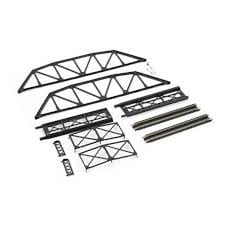 Atlas MRR N Through Truss Bridge Kit w/Code 80 Rail - Black Atlas MRR TRAINS - N SCALE