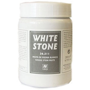 Vallejo White Stone Paste 200ml Vallejo PAINT, BRUSHES & SUPPLIES