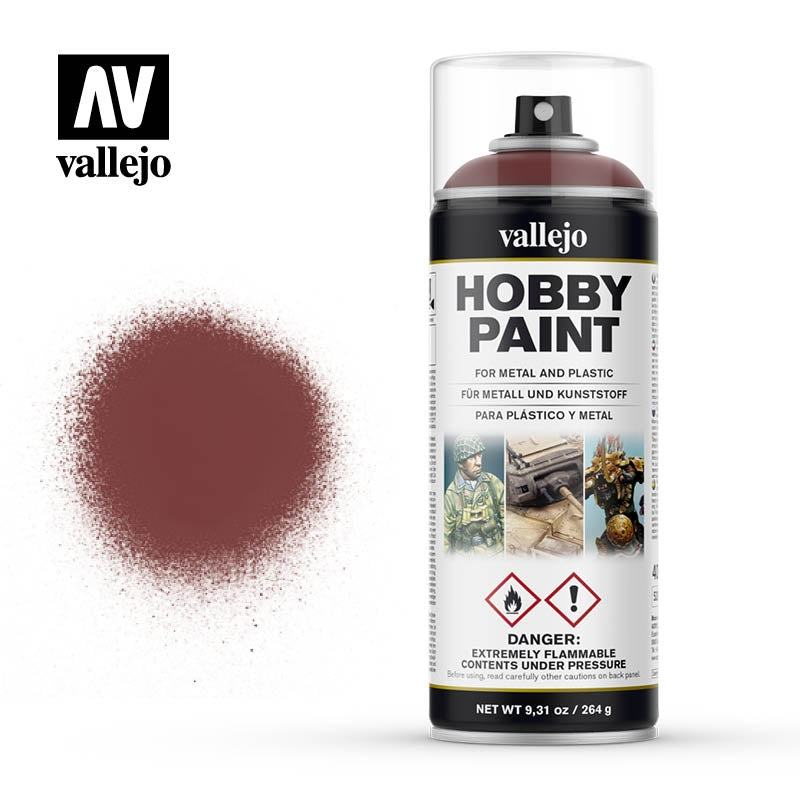 Vallejo Aerosol Gory Red 400ml Vallejo PAINT, BRUSHES & SUPPLIES