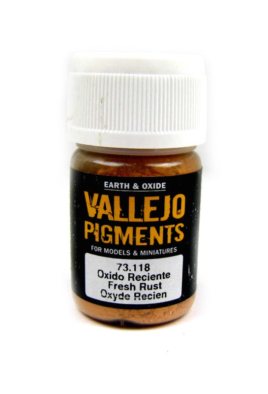 Vallejo Pigments Fresh Rust 30ml Vallejo PAINT, BRUSHES & SUPPLIES