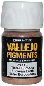 Vallejo Pigments European Earth 30ml Vallejo PAINT, BRUSHES & SUPPLIES