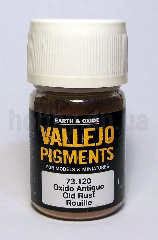 Vallejo Pigments Old Rust 30ml Vallejo PAINT, BRUSHES & SUPPLIES