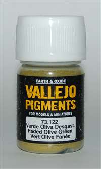 Vallejo Pigments Fades Olive Green 30ml Vallejo PAINT, BRUSHES & SUPPLIES