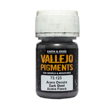 Vallejo Pigments Dark Steel 30ml Vallejo PAINT, BRUSHES & SUPPLIES