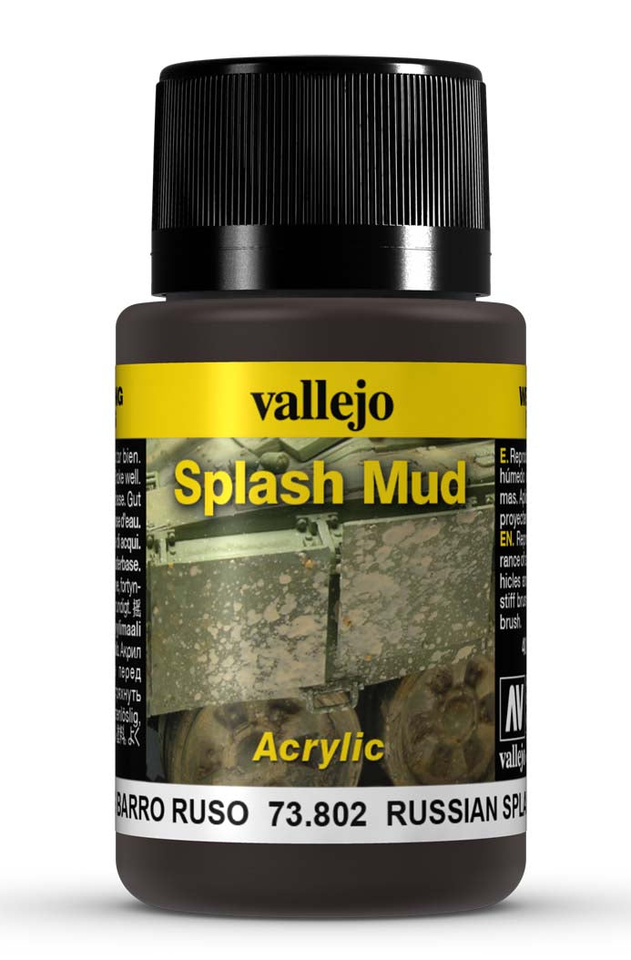 Vallejo Weathering EffecTS Russian Splash Mud 40 ml Vallejo PAINT, BRUSHES & SUPPLIES