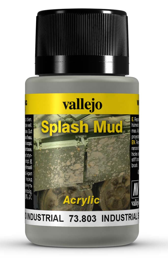 Vallejo Weathering EffecTS Industrial Splash Mud 40 ml Vallejo PAINT, BRUSHES & SUPPLIES