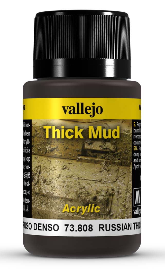 Vallejo Weathering EffecTS Russian Thick Mud 40 ml Vallejo PAINT, BRUSHES & SUPPLIES