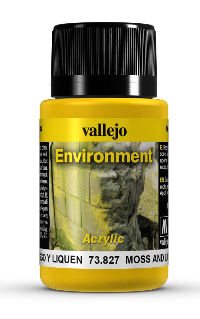Vallejo Weathering EffecTS Moss And Lichen Effect 40 ml Vallejo PAINT, BRUSHES & SUPPLIES