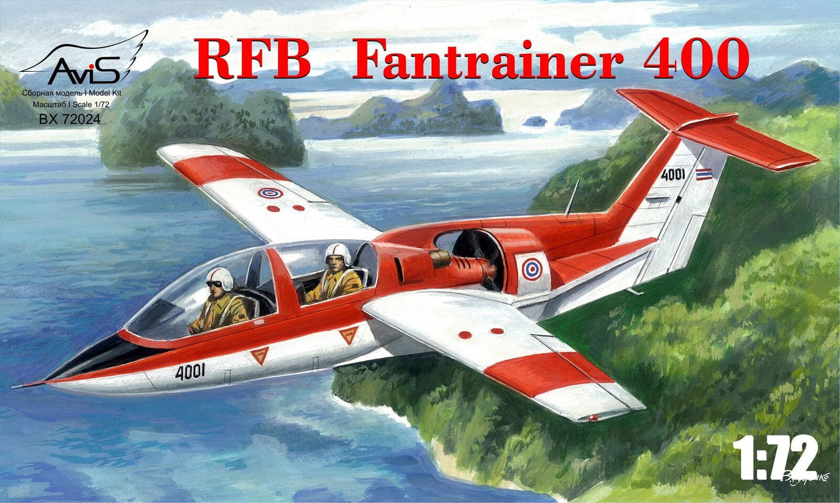 Avis 72024 1/72 Fantrainer 400 Plastic Model Kit Avis PLASTIC MODELS