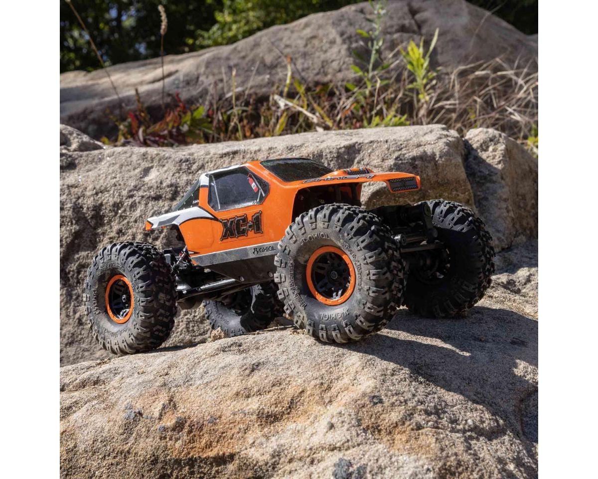 Axial AX24 XC-1 4WS 1/24 Rock Crawler RTR, Orange - Hobbytech Toys