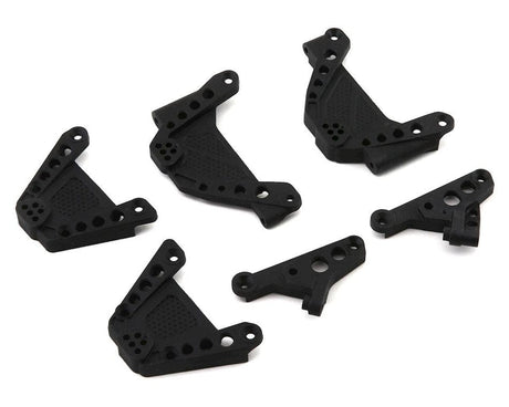 Axial AXI231017 Front and Rear Shock Towers with Panhard Mounts SCX10 III Axial Racing RC CARS - PARTS