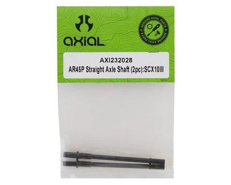 Axial AXI232028 AR45P Straight Axle Shaft SCX10 III (2pcs) Axial Racing RC CARS - PARTS