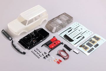Axial Body suit Ford Bronco, White, SCX24 - Hobbytech Toys