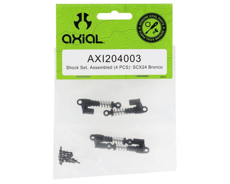 Axial Complete Assmbled Shock Set, SCX24 Bronco - Hobbytech Toys