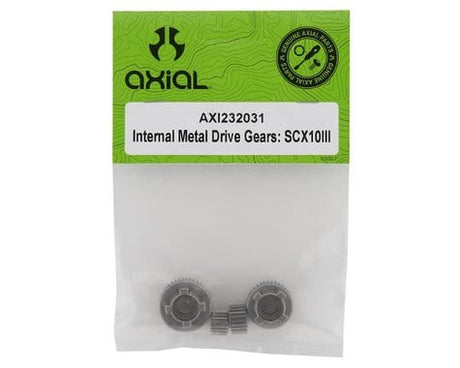 Axial Internal Metal Drive Gears, SCX10 III Axial Racing RC CARS - PARTS