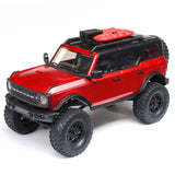 Axial SCX24 2021 Ford Bronco 1/24 Crawler RTR, Red, AXI00006T1 - Hobbytech Toys